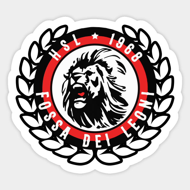 Fossa dei leoni Sticker by lounesartdessin